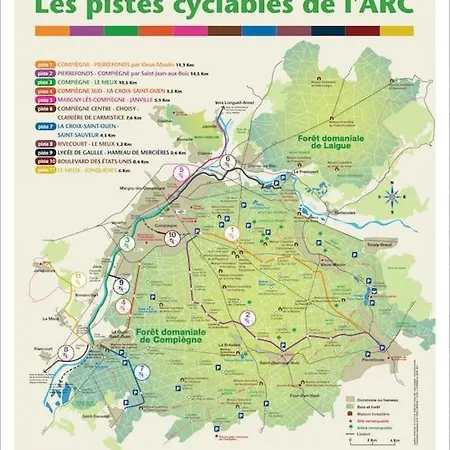 公寓 Le - Bleu Lavande Le Meux